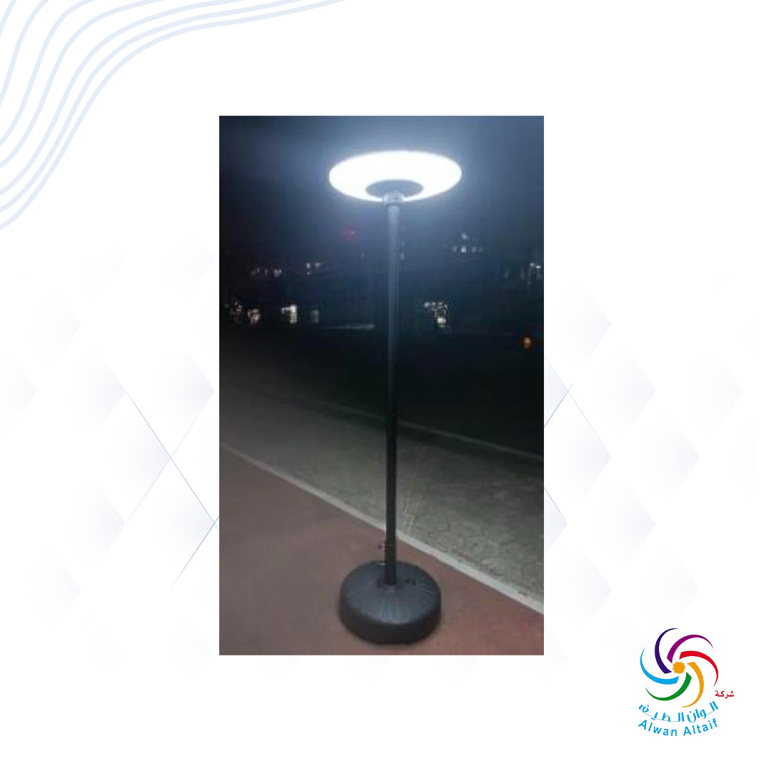  كشاف دائري ثلاثه في واحد 300W 2.5M طاقة شمسية 
