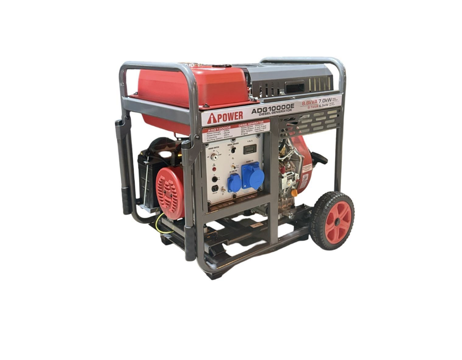 مولد كهرباء ديزل IPOWER ADG10000E (50 هرتز / 230 فولت، 7.5-8.1 كيلو واط